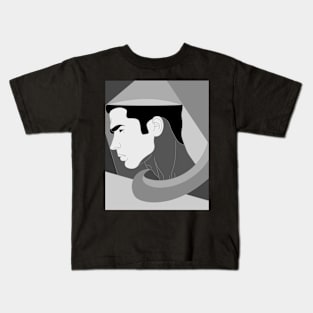 Abstract Man Kids T-Shirt